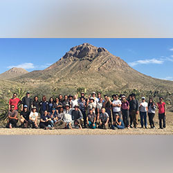 EAS Undergraduate Students Spend Week in Big Bend National Park Learning Field Methods